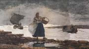 Winslow Homer, Inside the Bay,Cullercoats (mk44)